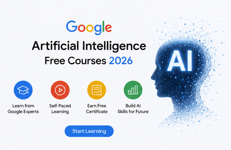 google artificial intelligence free courses 2026