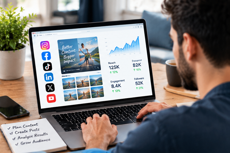 Remote Social Media Specialist 7000 EGP